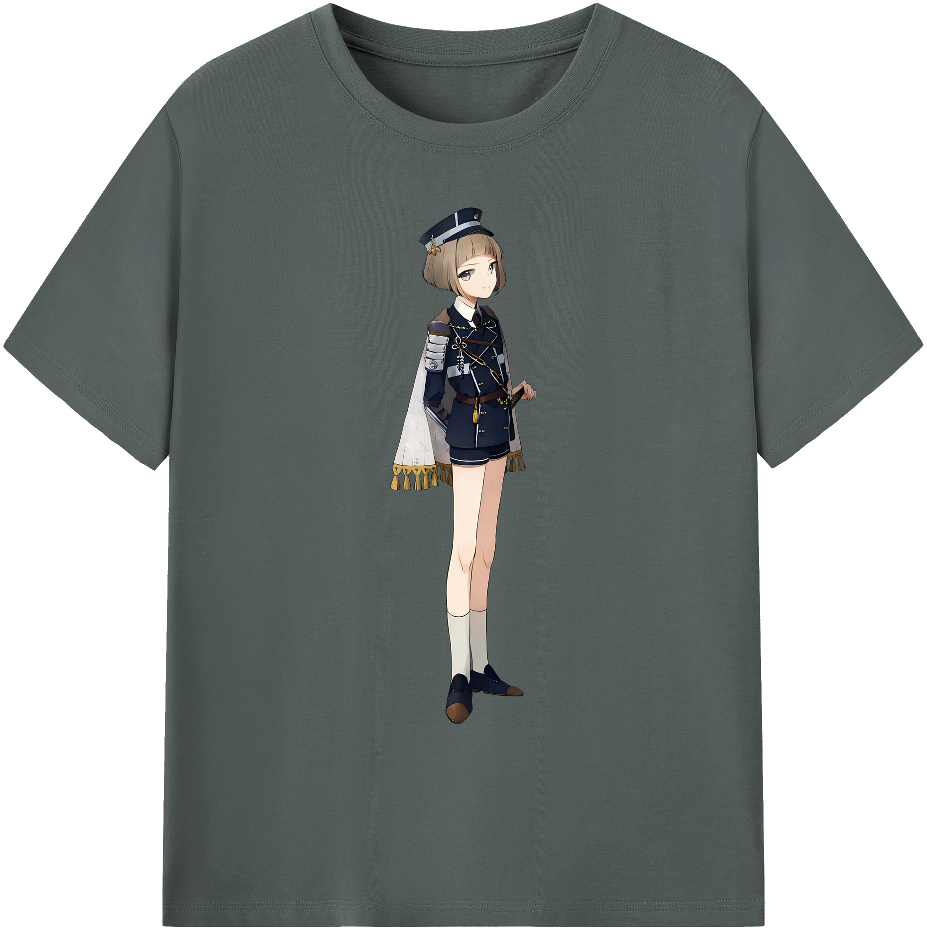 （画像用） 刀剣乱舞 Touken Ranbu 綿100％ メンズ半袖Tシャツ｜肌触りやわらか＆通気性